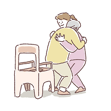 トイレ介助